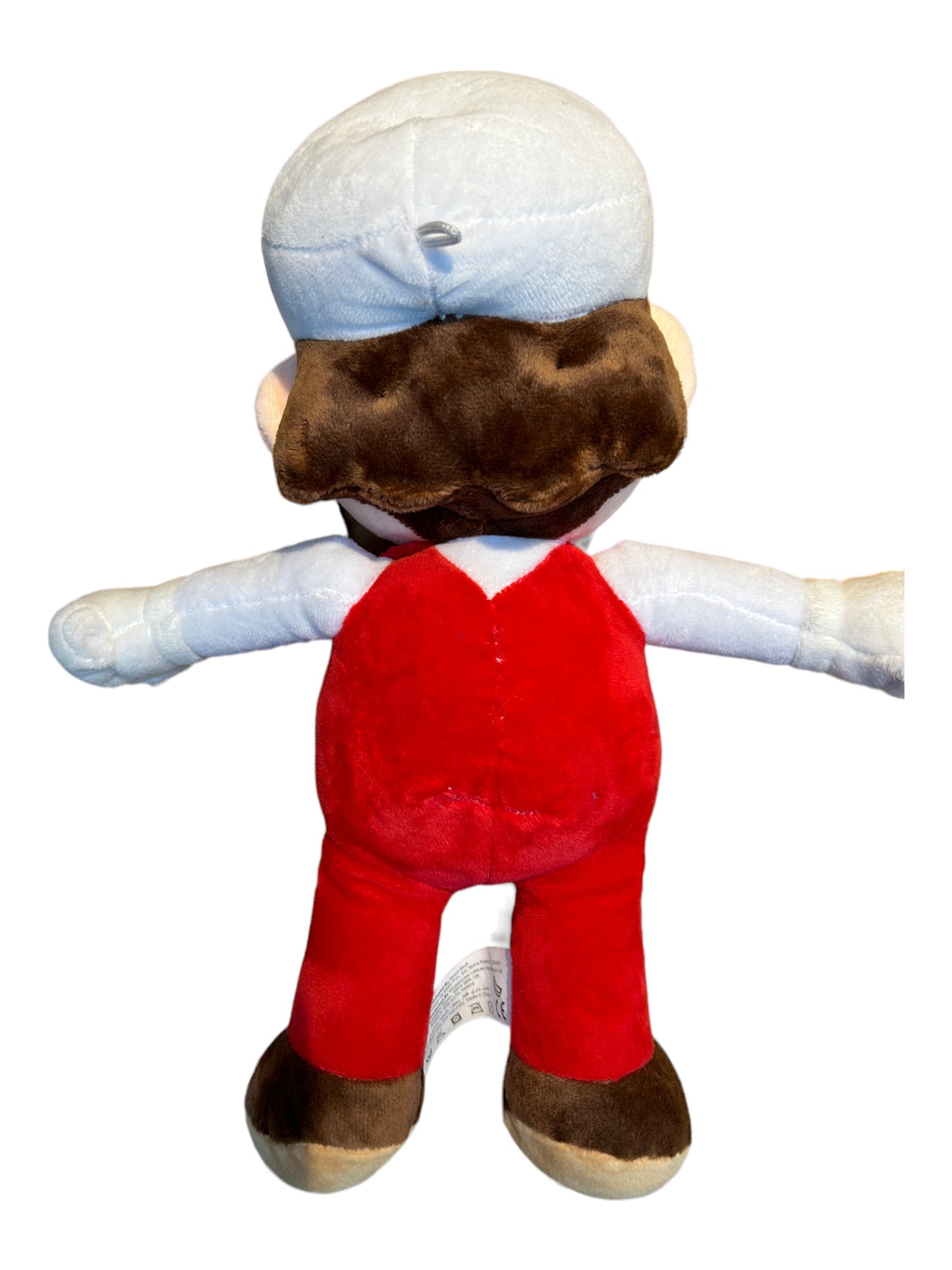 Peluche sous licence Nintendo Super Mario 33 CM - Mario en costume de feu (RARE)