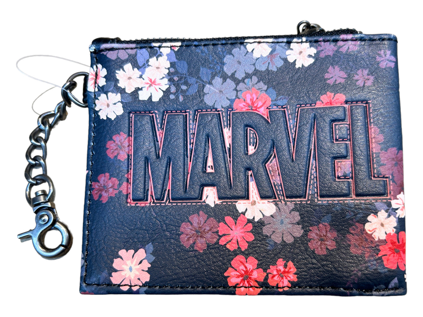 Porte-monnaie zippé Marvel Bloom avec fente pour carte d'identité Neuf et sous licence