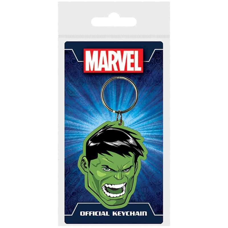 Porte-clés en caoutchouc sous licence Marvel Comics Hulk