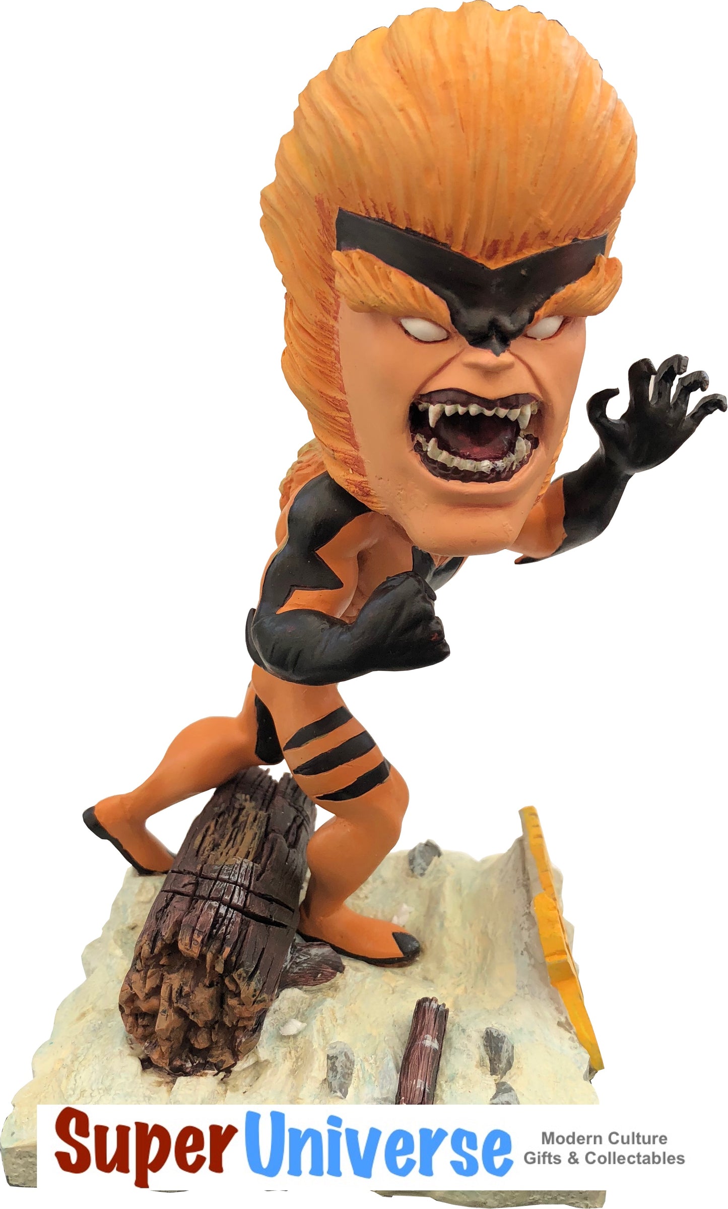 Marvel X-Men Sabretooth 18 cm Wackelfigur SELTEN!