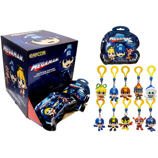 Megaman-Schlüsselanhänger und Rucksackanhänger – Mystery Pack