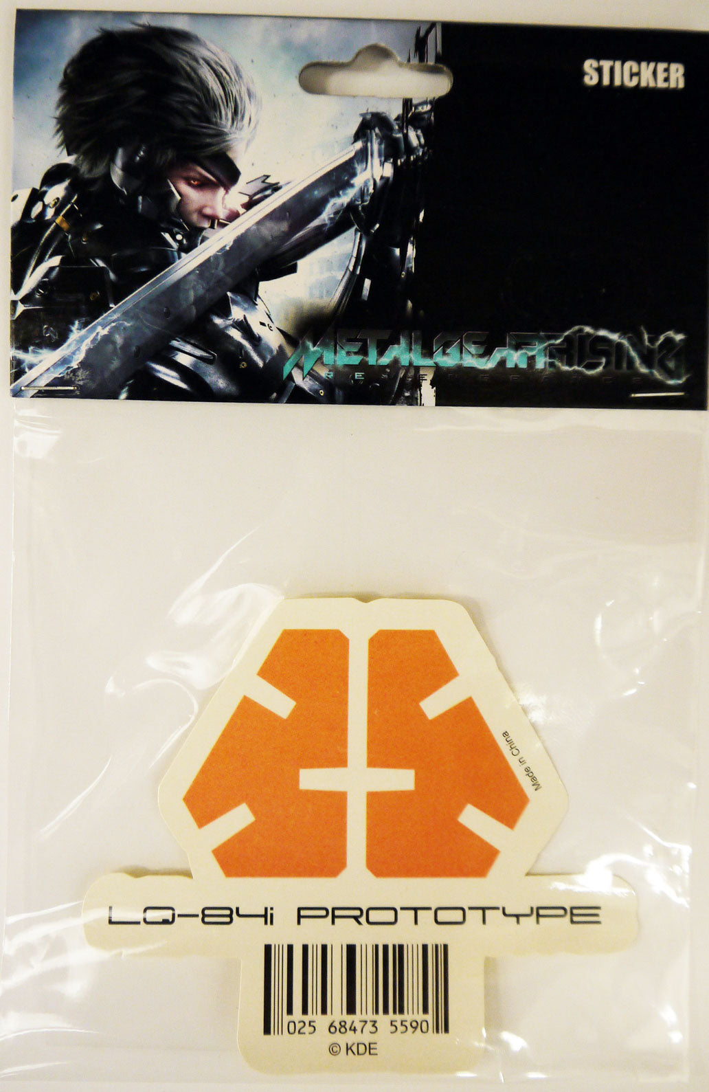 Autocollant avec le logo Metal Gear Rising Wolf