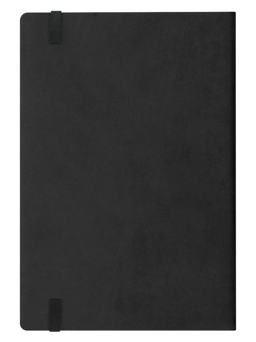 Mio Moon All Monsters Are Human Black A5 Hard Cover Notebook