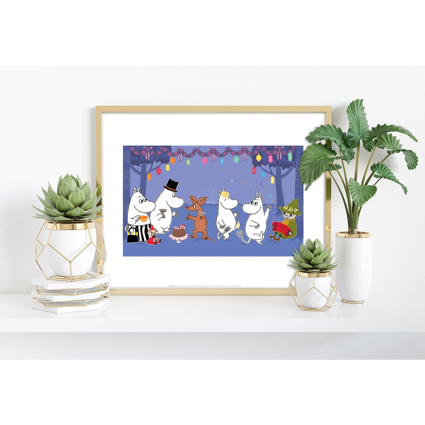 Die Mumins, Mumin-Party, Kunstdruck, 11 x 14 Zoll