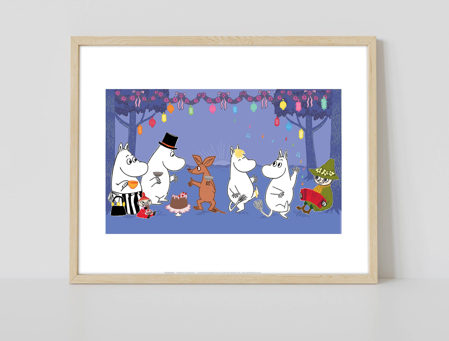 Die Mumins, Mumin-Party, Kunstdruck, 11 x 14 Zoll