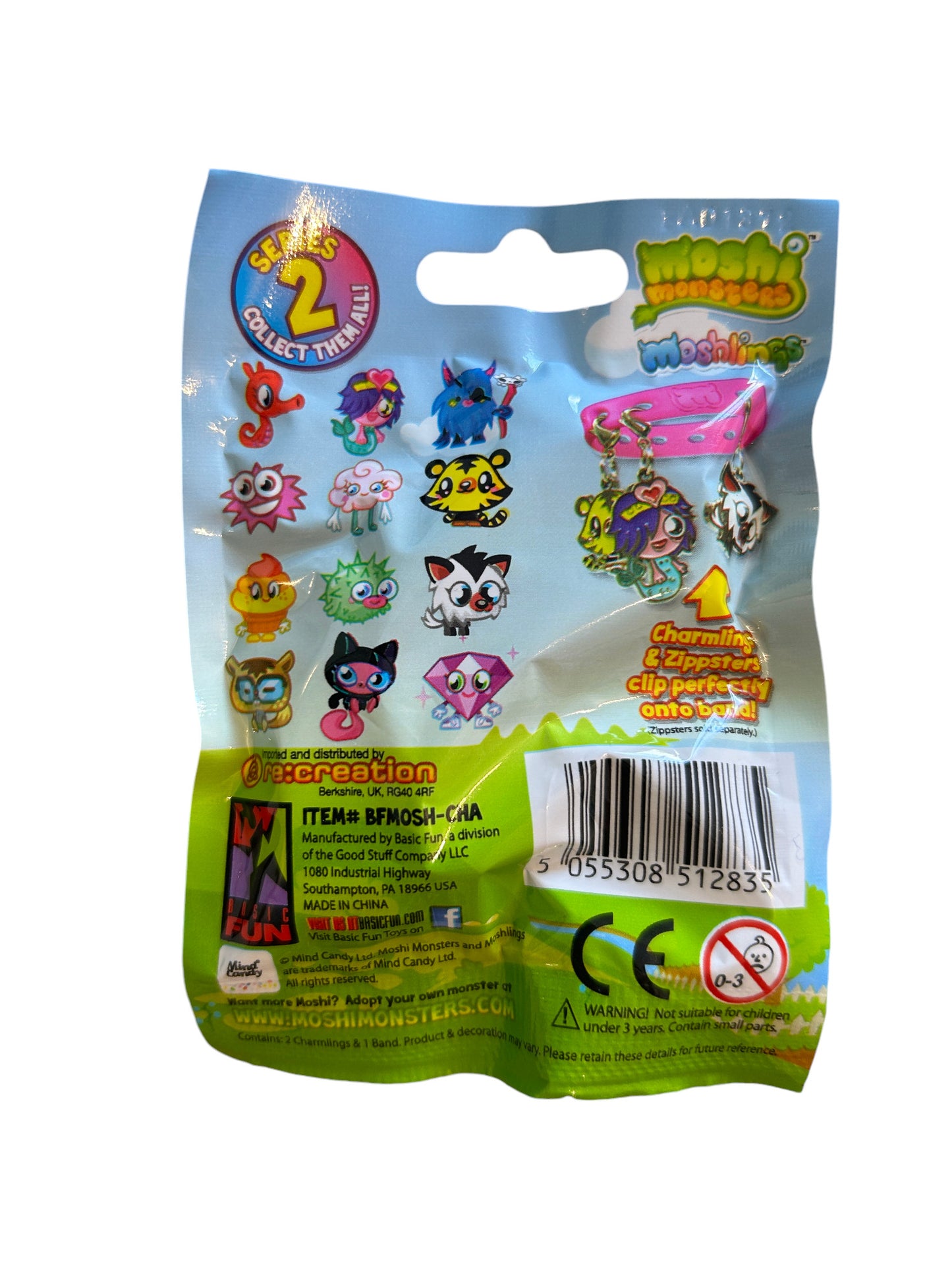 Moshi Monsters - Bracelet avec deux Charmlings