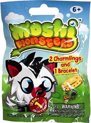 Moshi Monsters - Bracelet avec deux Charmlings