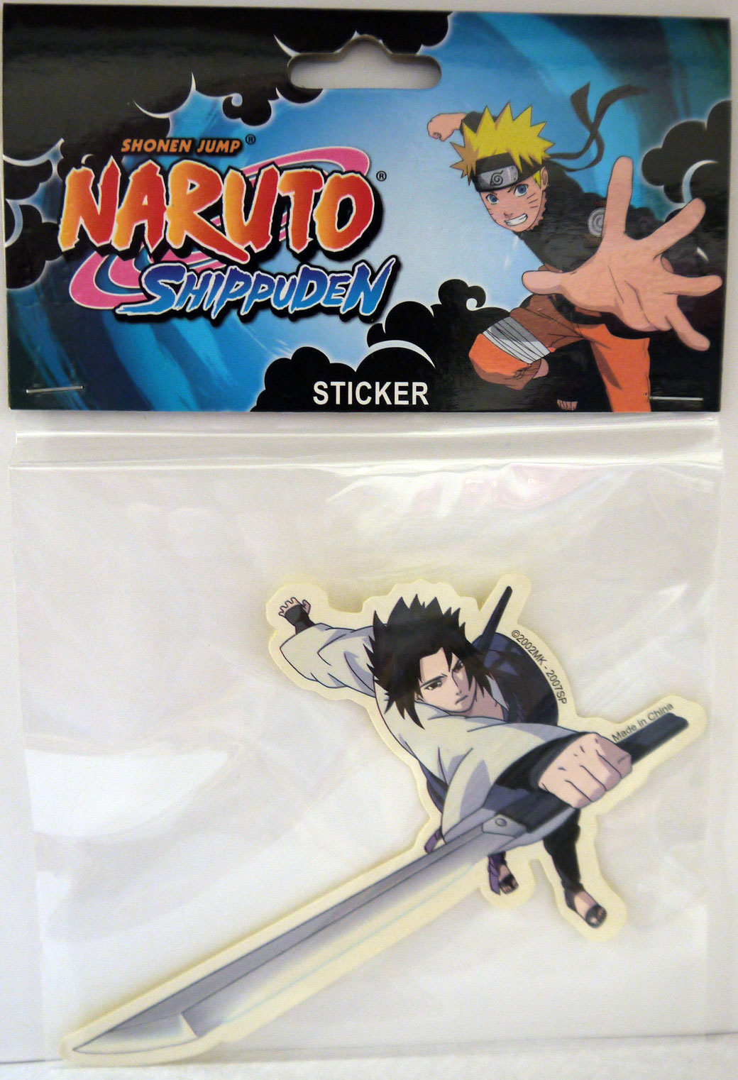 Lizenzierter Aufkleber „Naruto Shippuden Sasuke Strike“