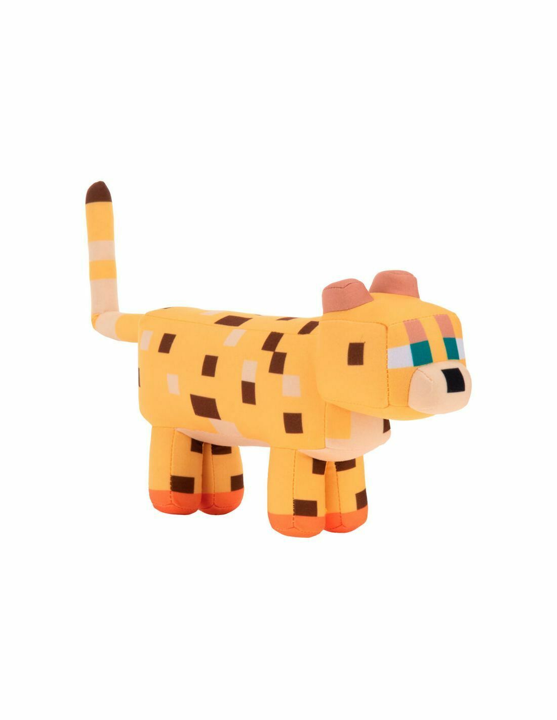 Grande peluche Minecraft Ocelot sous licence officielle, tout neuf