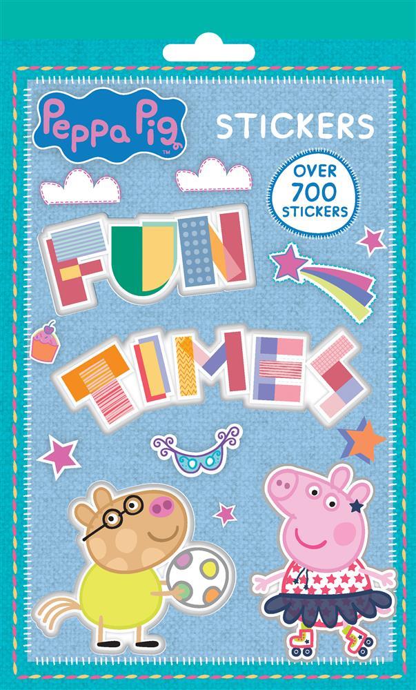 Pack de plus de 700 autocollants Peppa Pig et ses amis