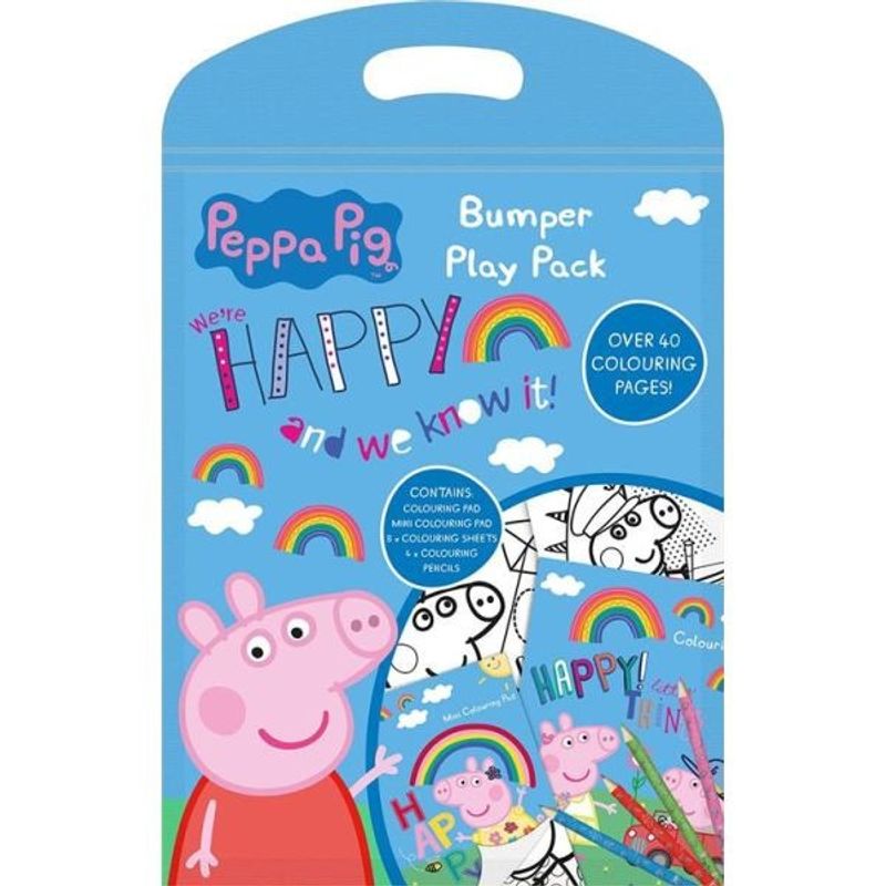 Peppa Pig Colouring Bumper Play Pack