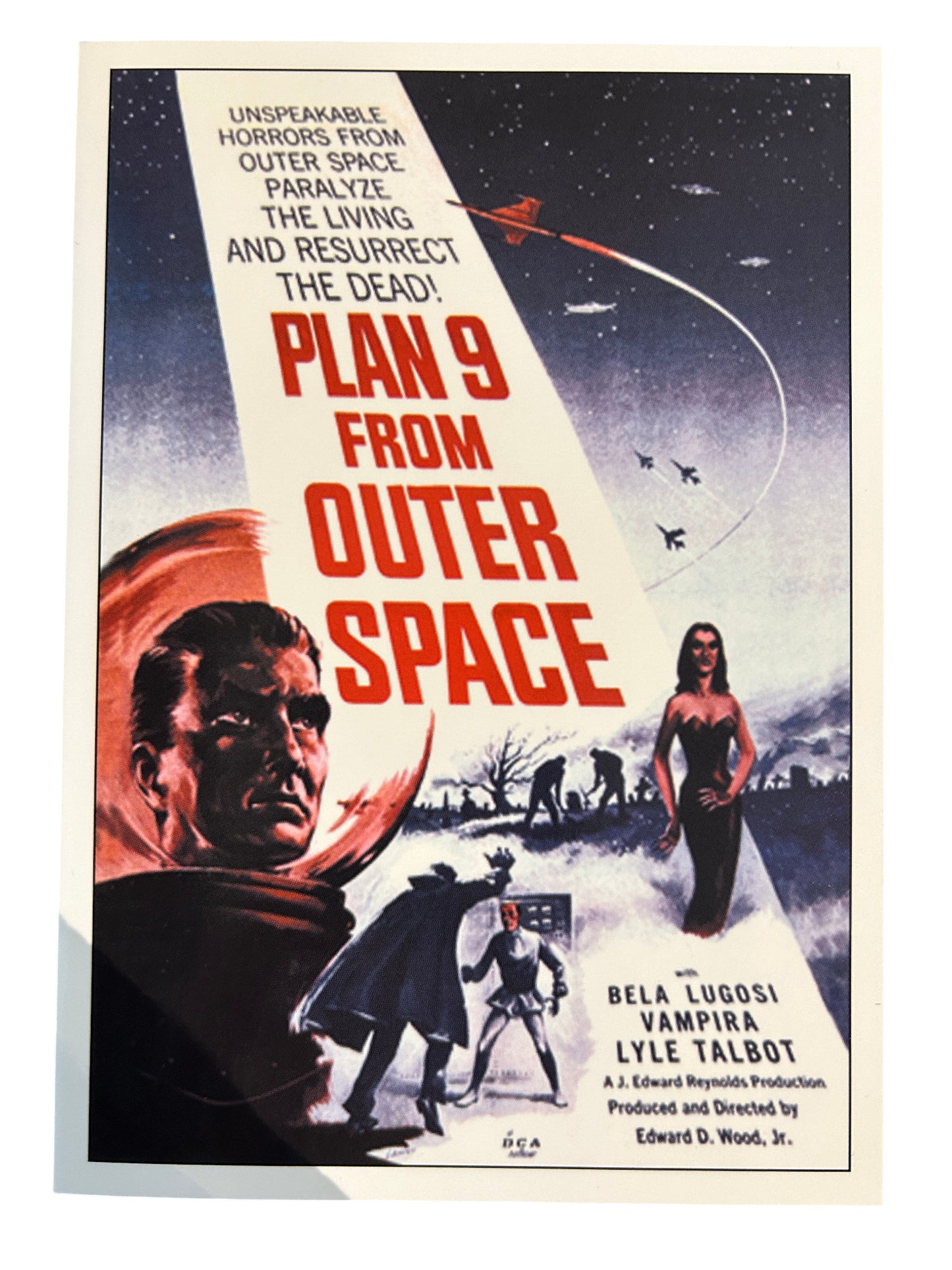 Plan 9 From Outer Space Birthday / Greetings Card