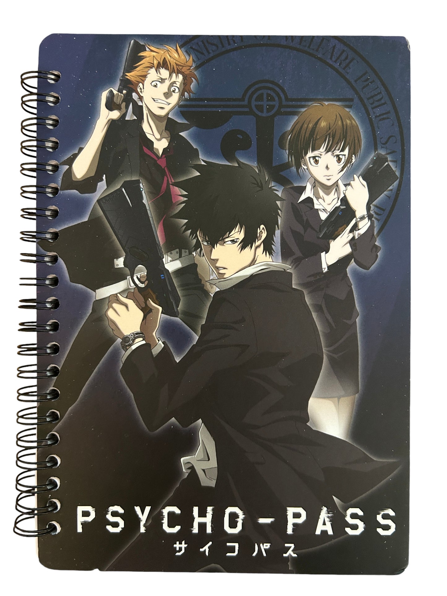 Psycho Pass - Public Safety Bureau Notebook New and Fully Licensed