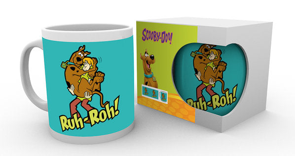 Scooby-Doo and Shaggy Ruh Roh Boxed Mug 320ml - Fully Licensed