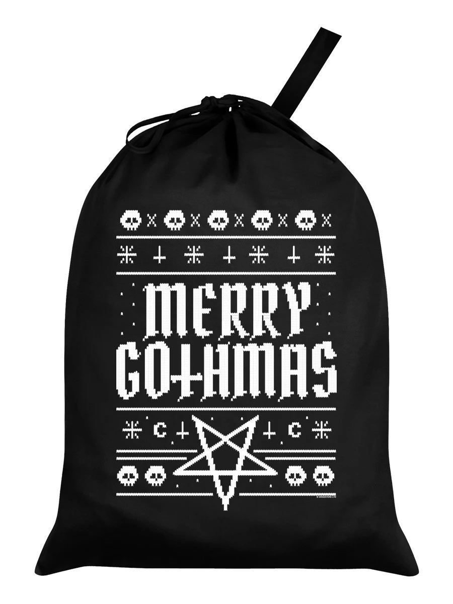 Alternative Santa Sack - Merry Gothmas