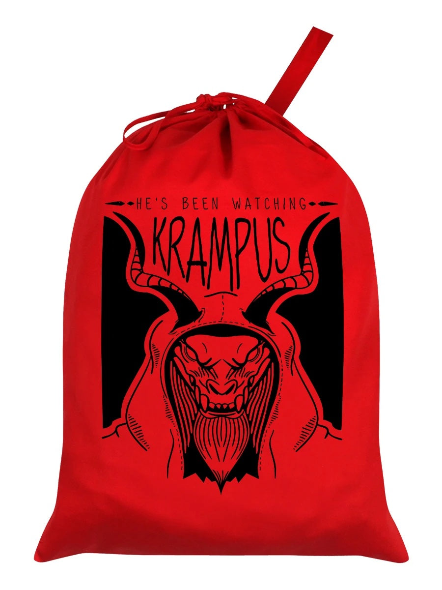 Sac du Père Noël alternatif - Krampus qu'il a observé