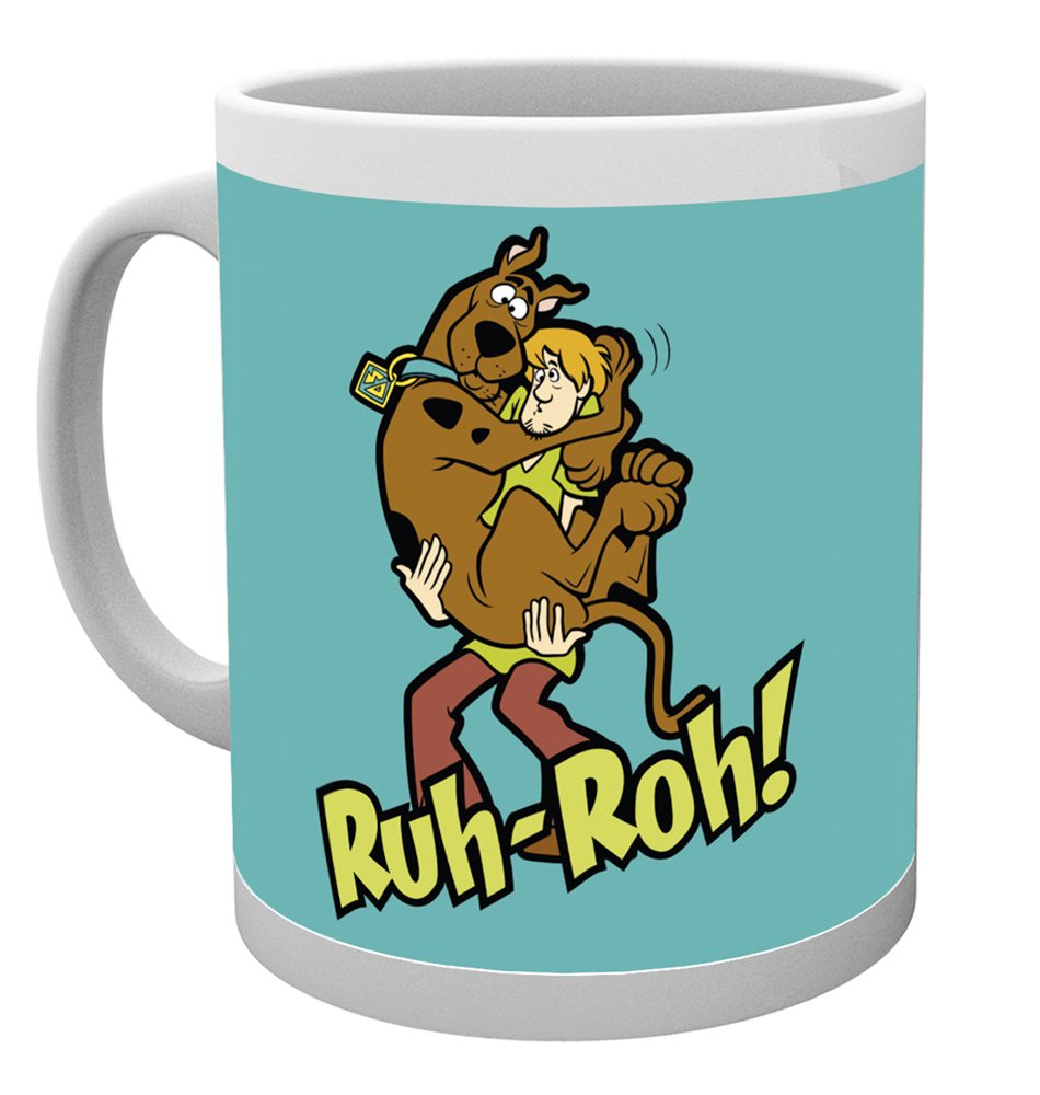 Tasse mit Scooby-Doo und Shaggy Ruh Roh, 320 ml, in Box, vollständig lizenziert