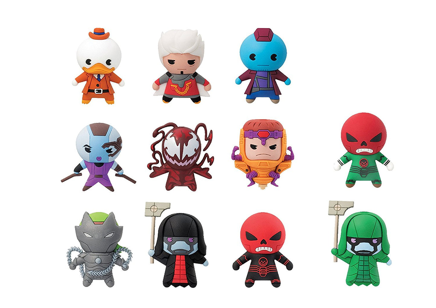 Porte-clés figurine 3D Marvel - Pack mystère de la série 4