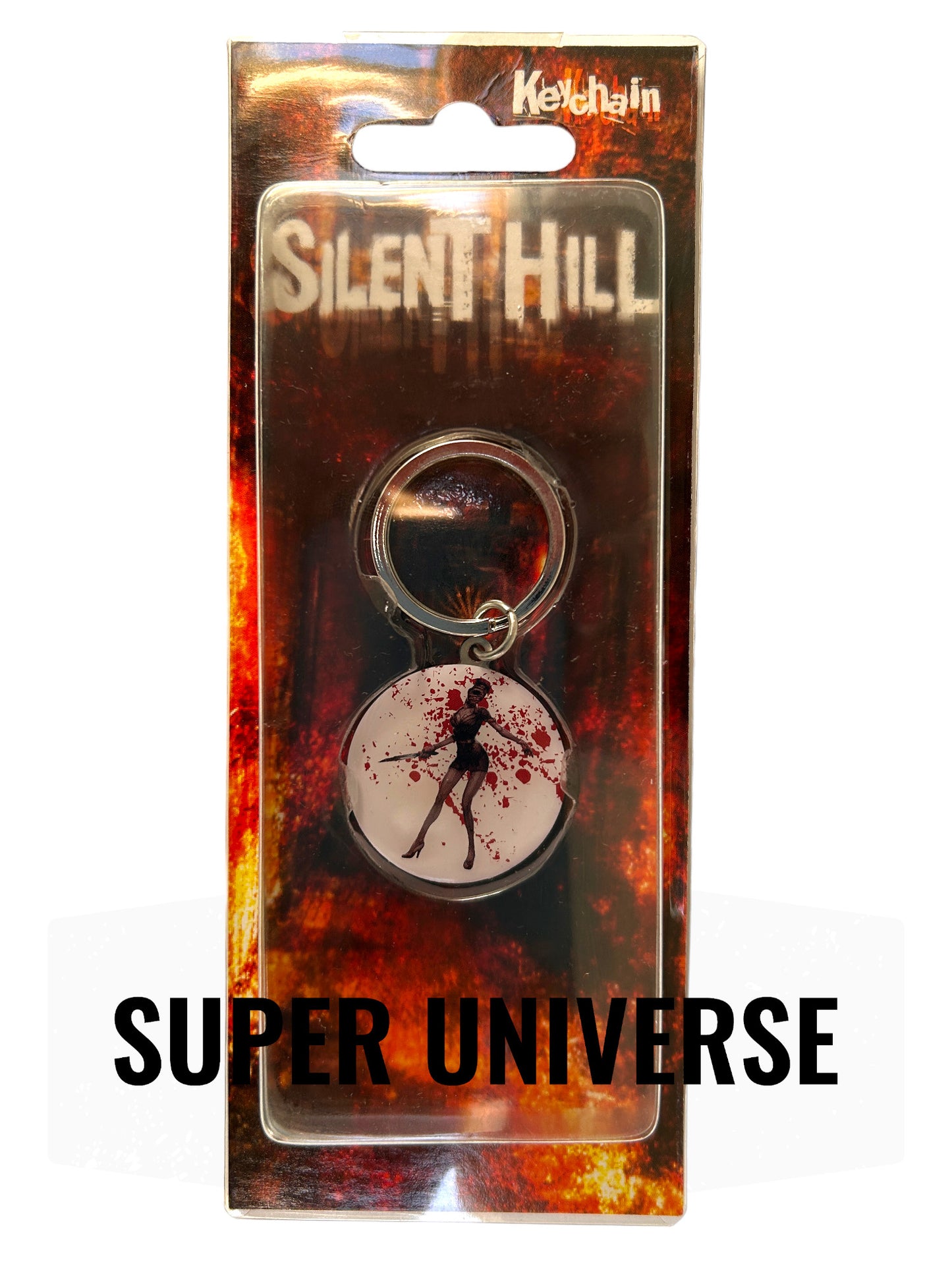 Silent Hill Nurse Licensed Metal Keyring