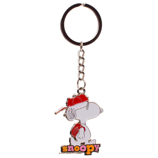 Porte-clés en métal sous licence Peanuts Snoopy Back to School