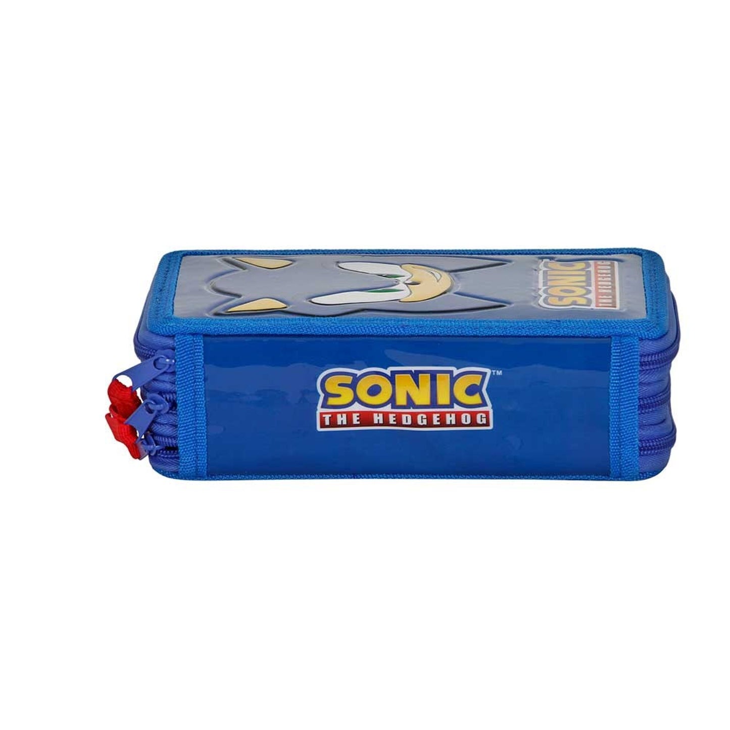 Sonic the Hedgehog Triple-Layer Filled Pencil Case