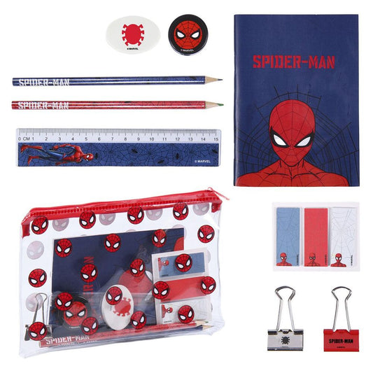 Ensemble de papeterie sous licence Marvel Spider-Man 10 pièces