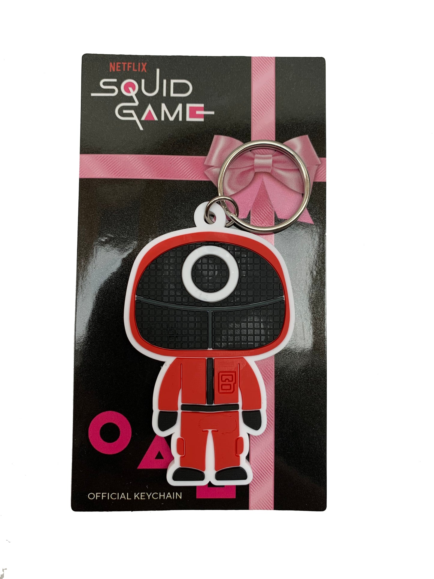 Netflix Squid Games Characters Licensed Rubber Keyrings