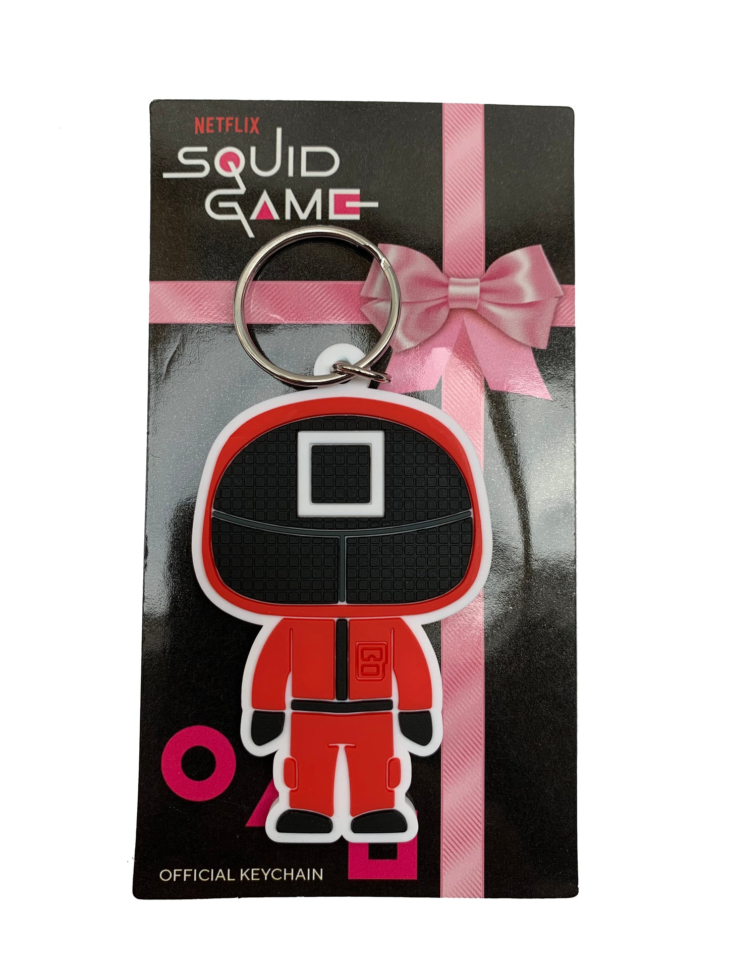 Netflix Squid Games Characters Licensed Rubber Keyrings