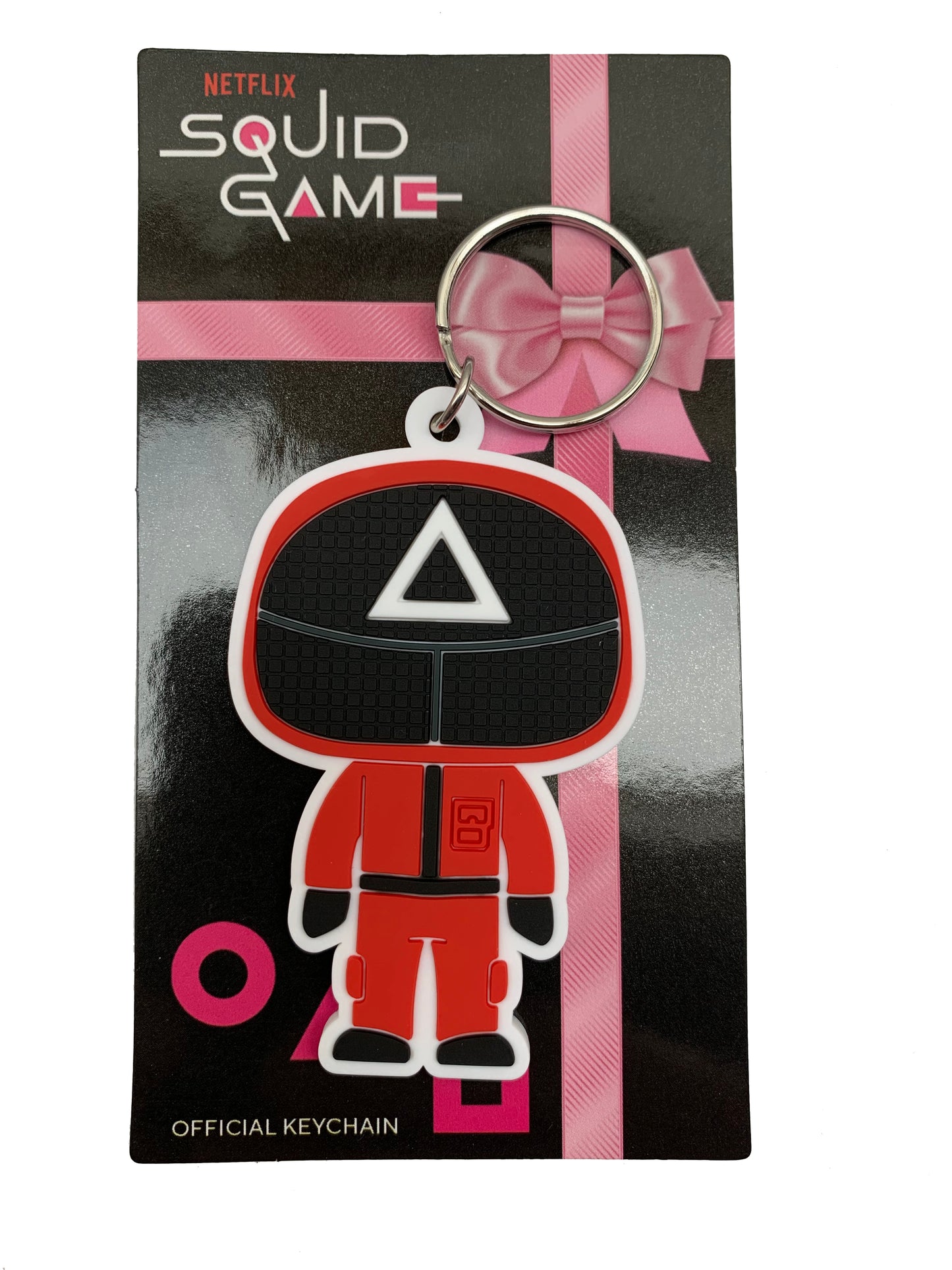 Netflix Squid Games Characters Licensed Rubber Keyrings