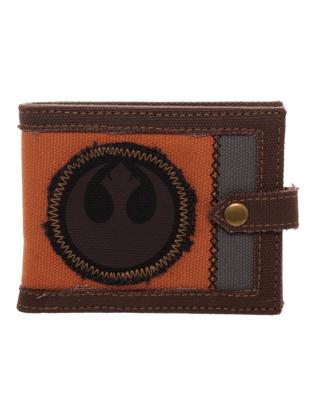 Star Wars Rebel Alliance Emblem Stitched Canvas Wallet