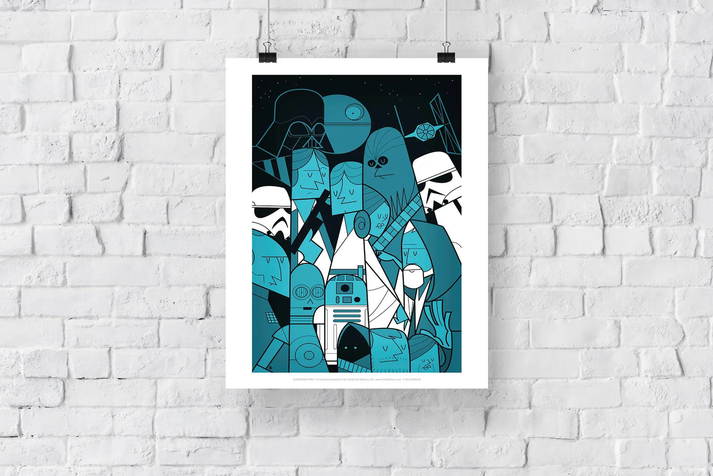 Pop-Art-Drucke Star Wars Kunstdruck 11 x 14 Zoll