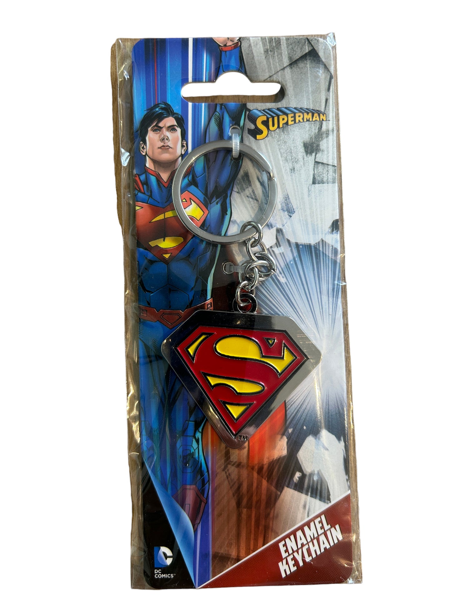 Porte-clés en métal DC Comics Superman Shield