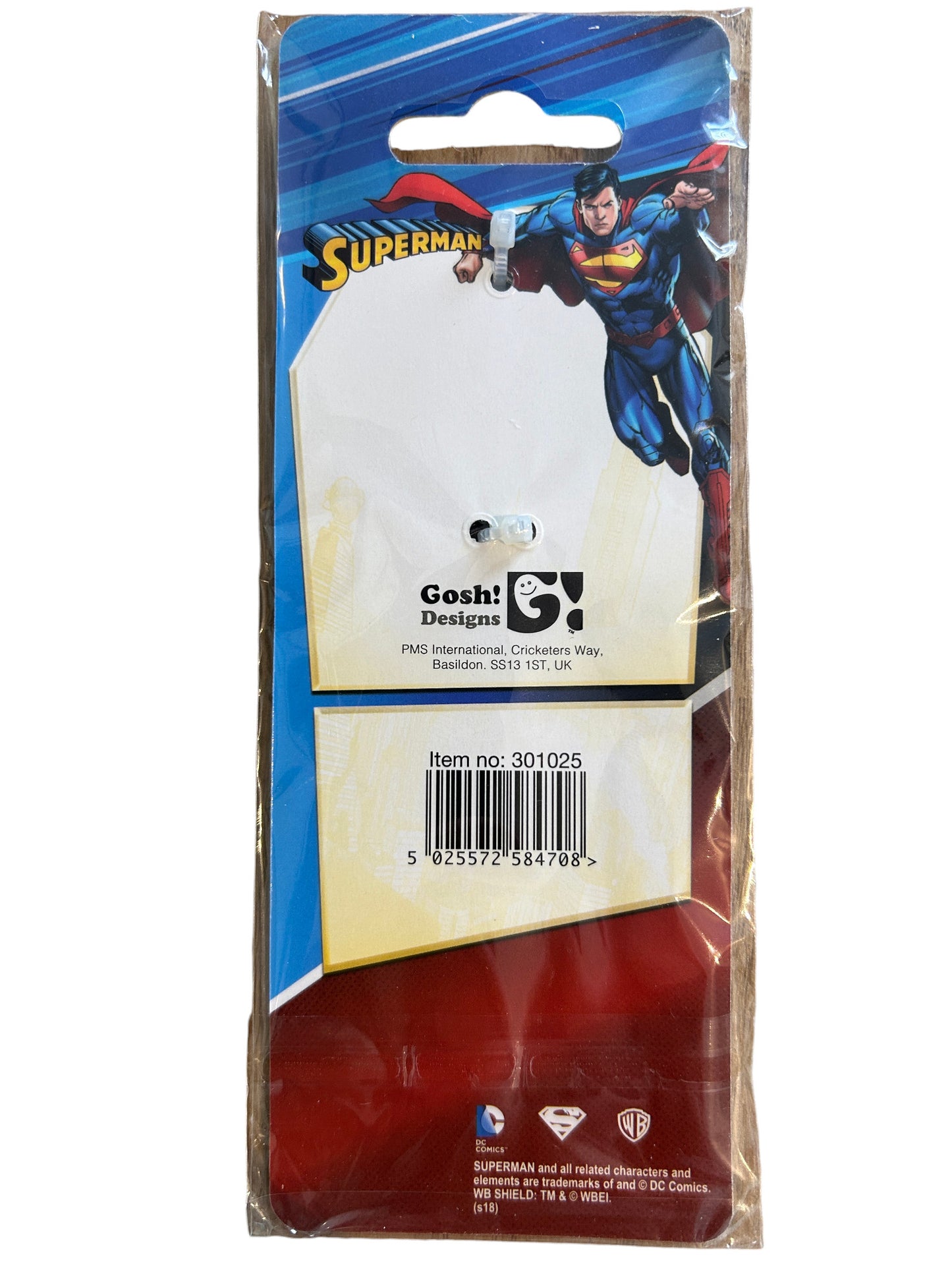 DC Comics Superman Shield Metal Key Ring