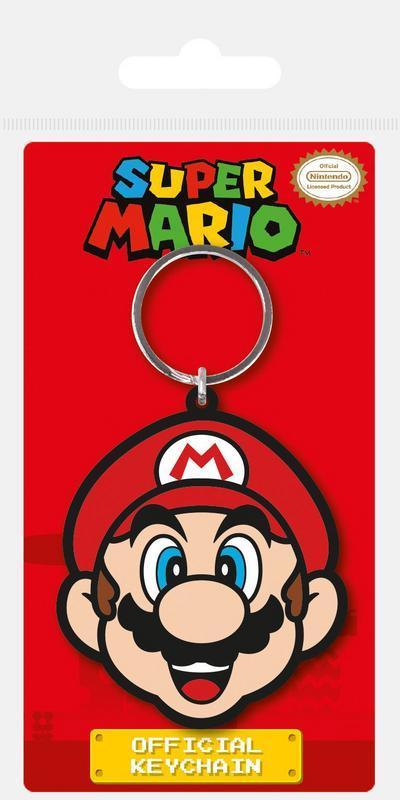 Nintendo Super Mario and Friends Rubber Keyrings