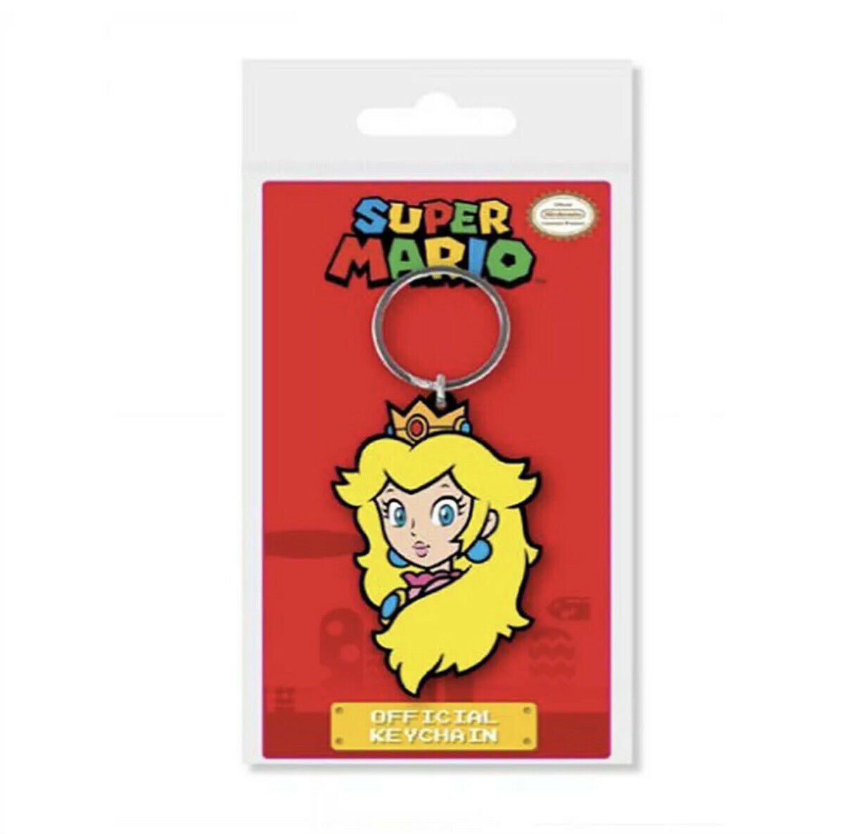 Nintendo Super Mario and Friends Rubber Keyrings