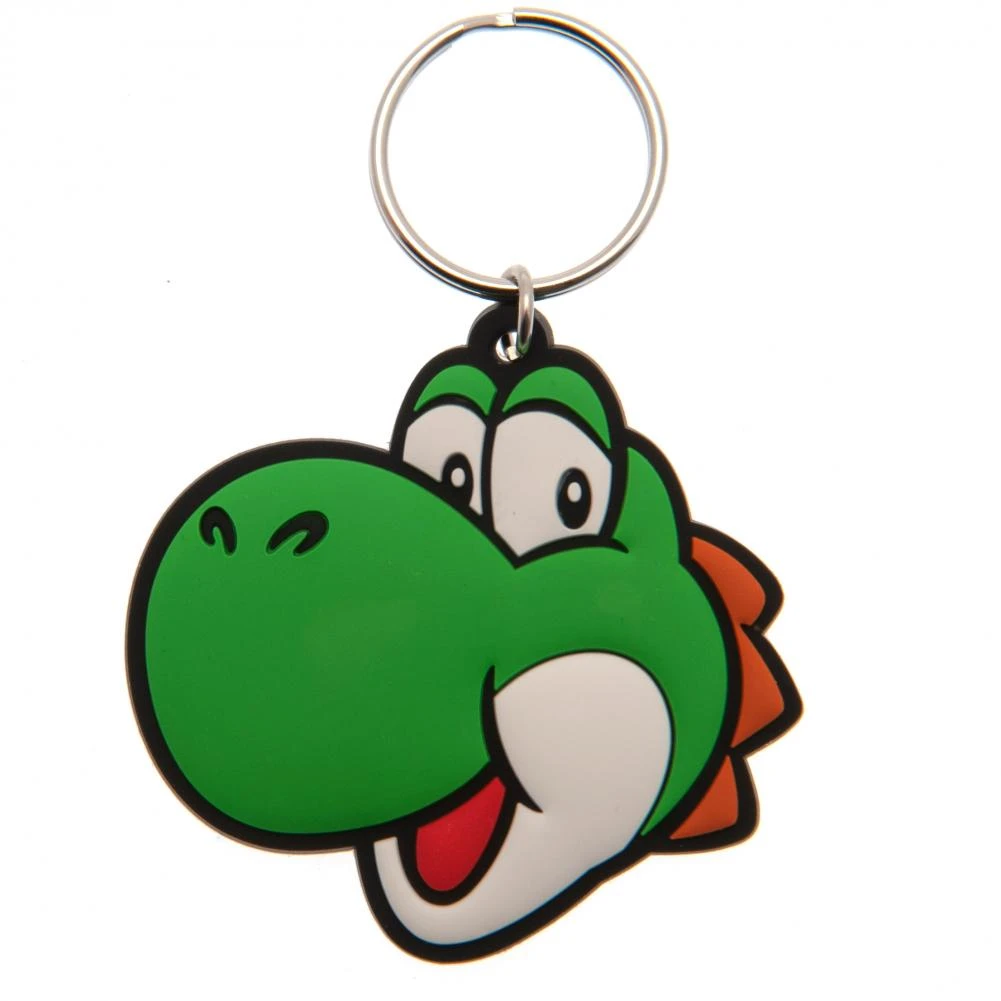 Nintendo Super Mario and Friends Rubber Keyrings