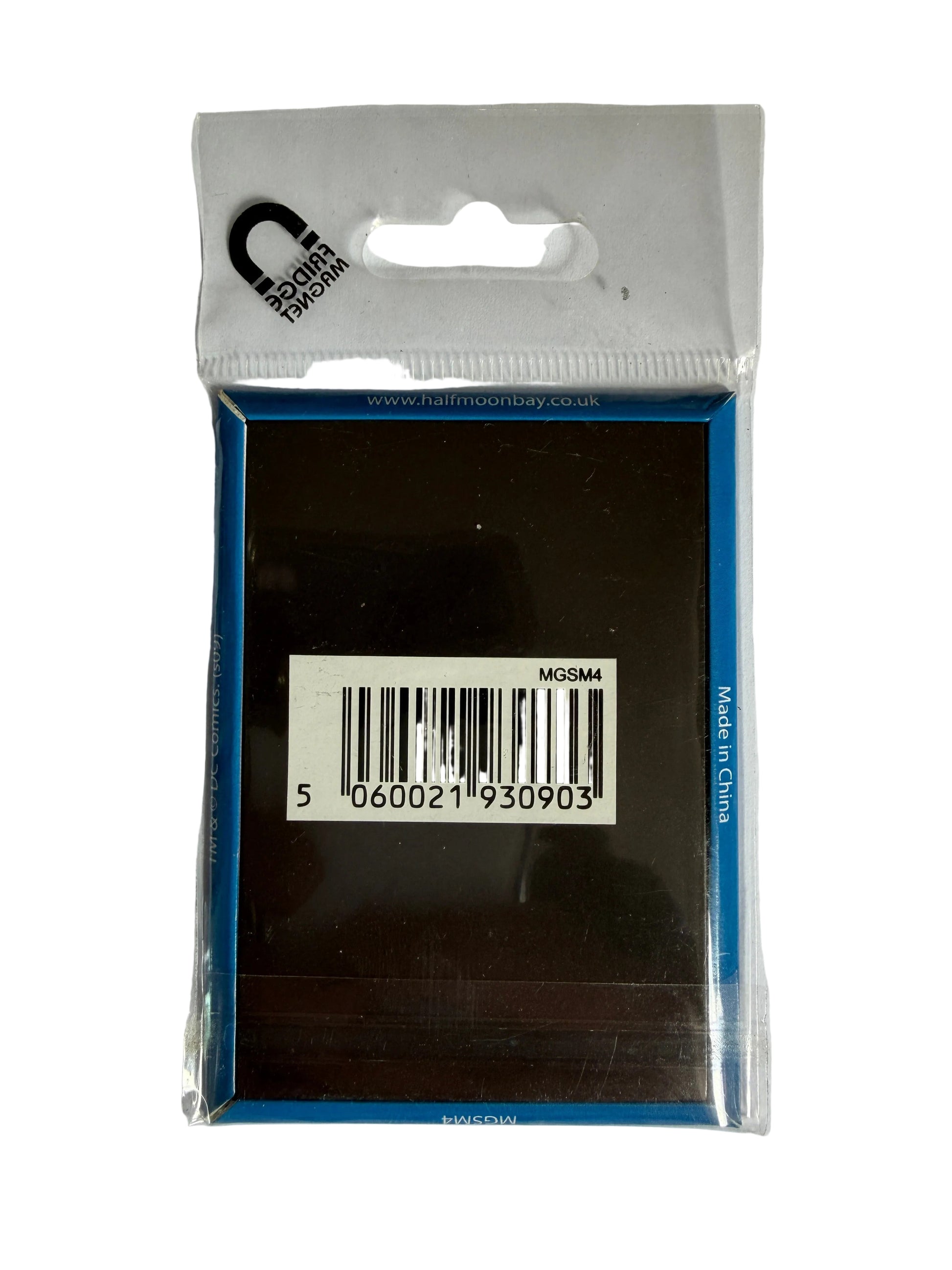 Packaged hair product with a barcode label on a white background