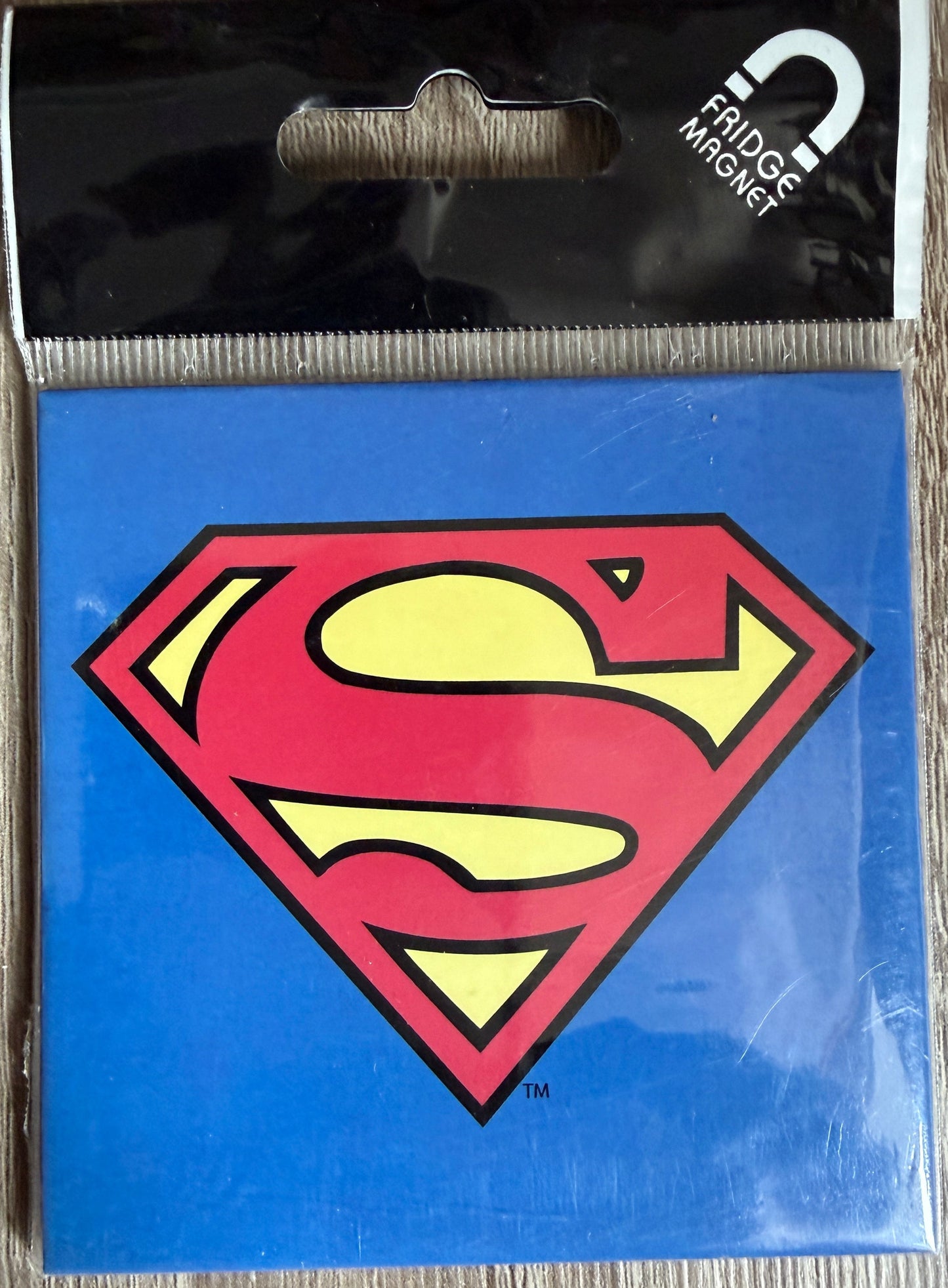 DC Comics Superman Square Fridge Magnet - Super Symbol