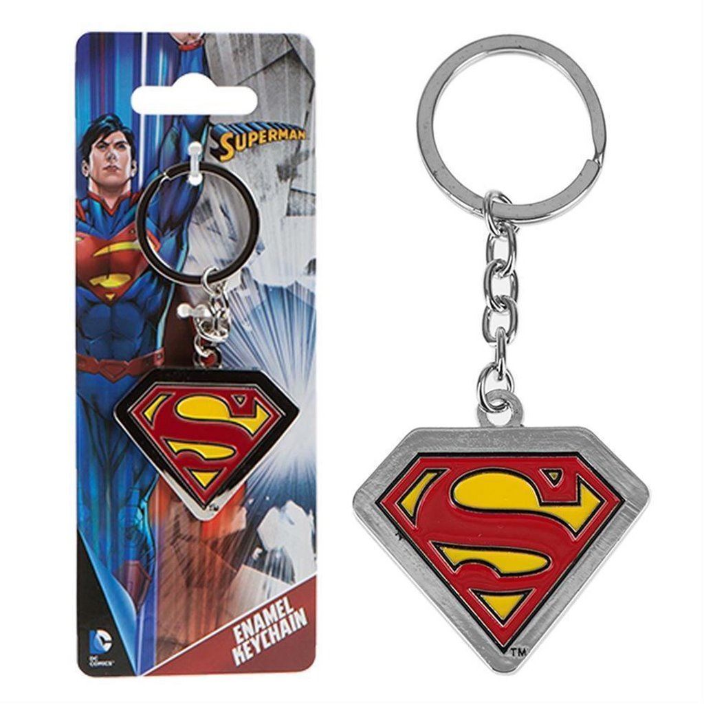 DC Comics Superman Shield Metal Key Ring