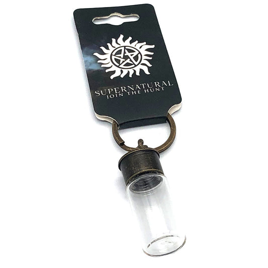 Supernatural Join The Hunt Empty Shot Glass Keyring Container