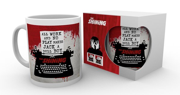 The Shining – Schreibmaschinen-Tasse, 320 ml, vollständig lizenziert