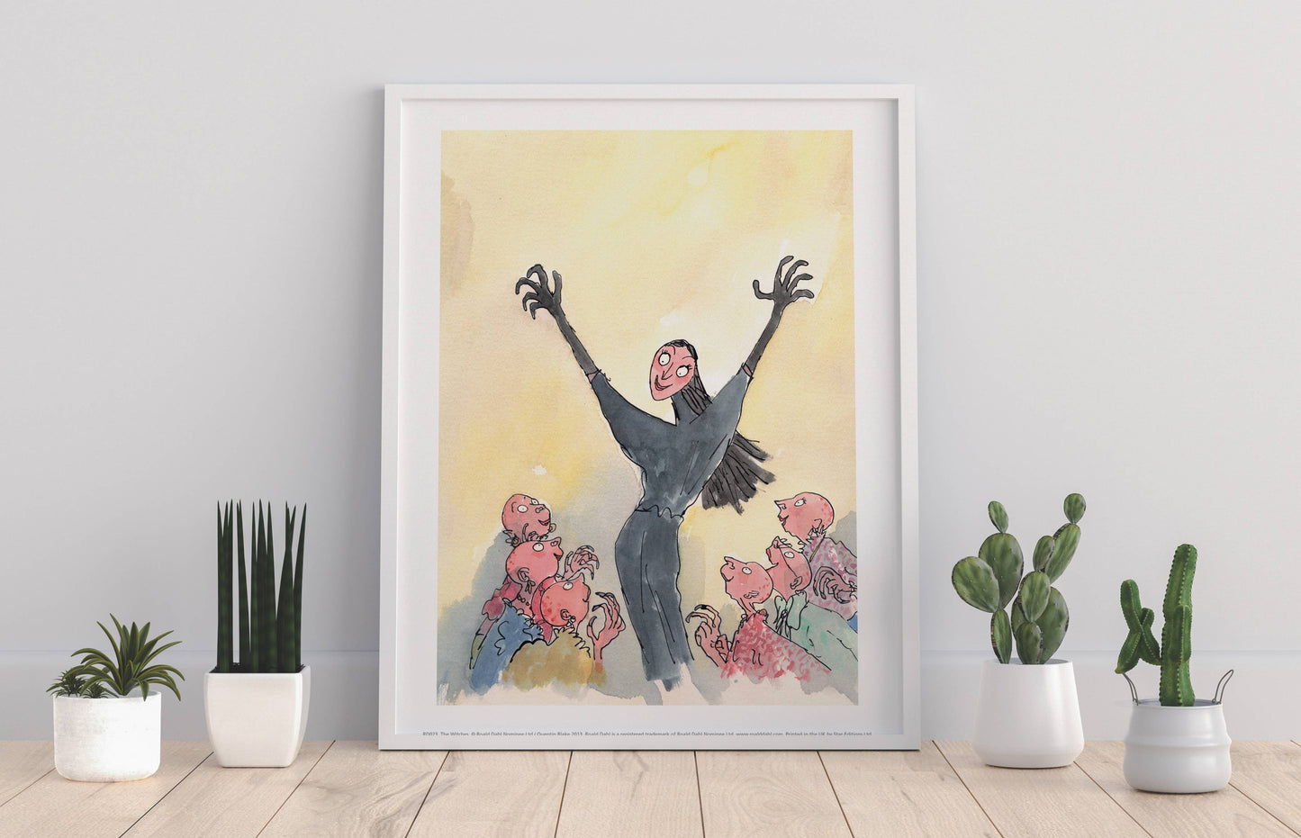 Roald Dahl The Witches Art Print 11 x 14 inches