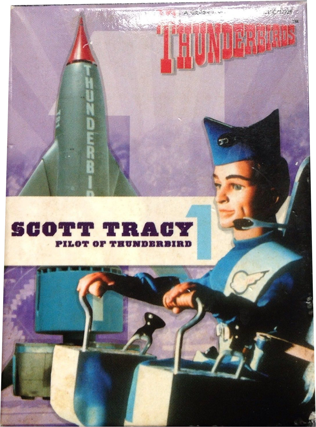 Aimant pour réfrigérateur Thunderbirds 1 Scott Tracy