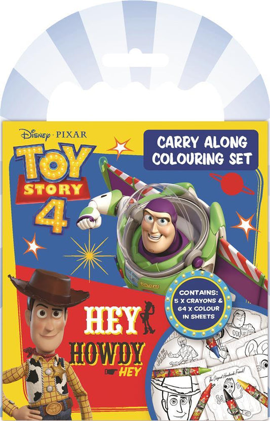 Disney Toy Story 4 - Carry-Along Colouring Set