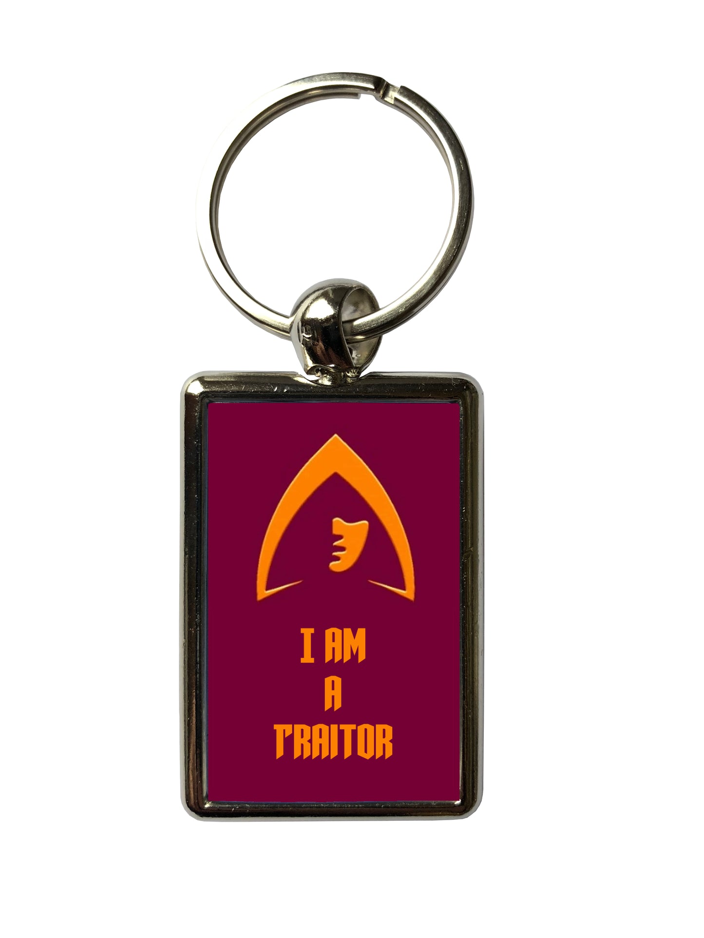 The Traitors Faithful or Traitor Metal Keyring