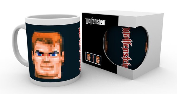 Wolfenstein BJ Blazkowicz Boxbecher 320 ml – Voll lizenziert