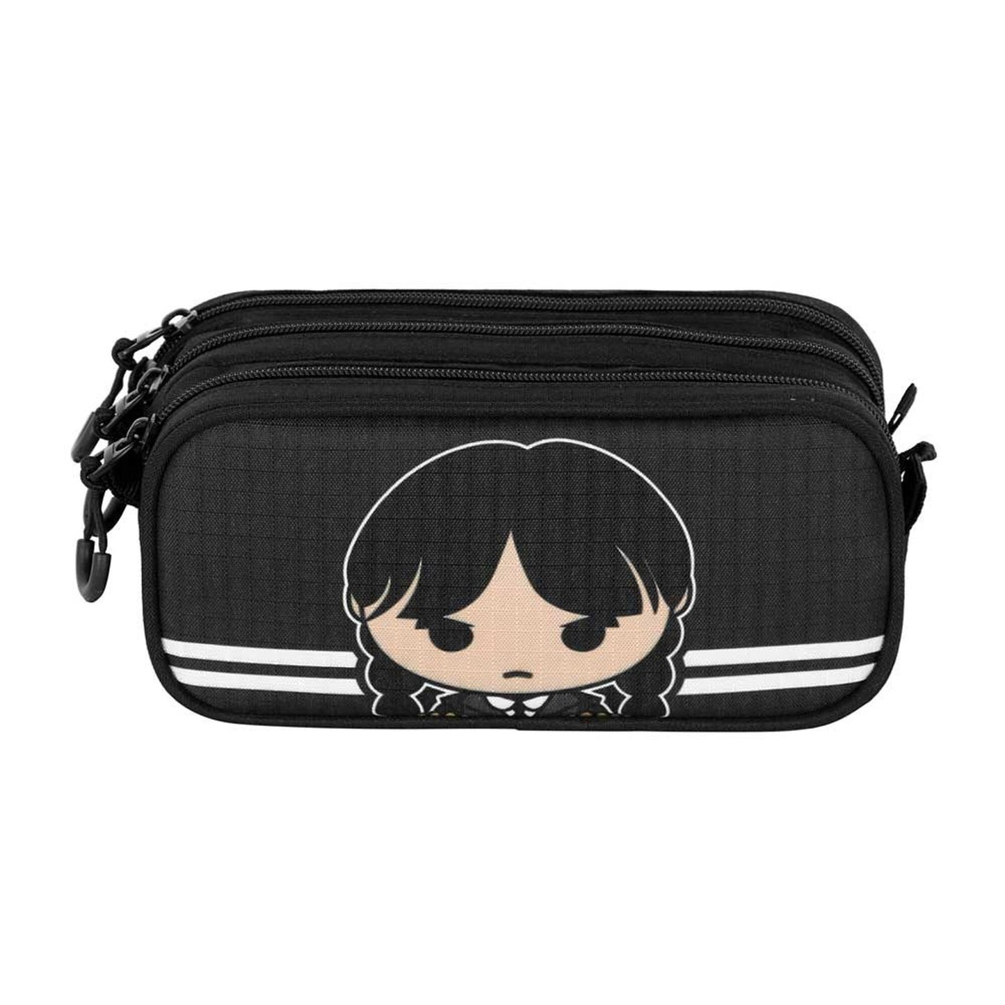 Wednesday Addams Cute Triple Licensed Pencil Case