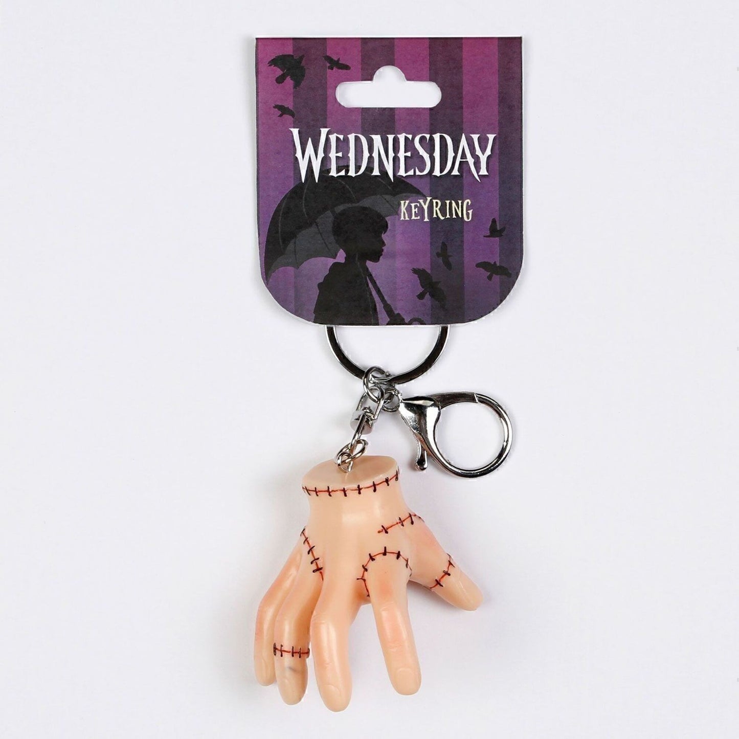 Wednesday Addams Thing 3D Licensed Keychain