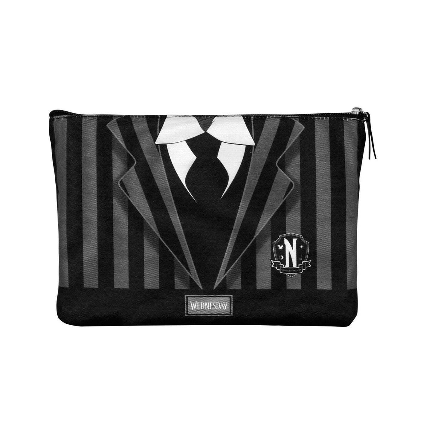 Wednesday Addams Uniform Toiletry/ Makeup Bag