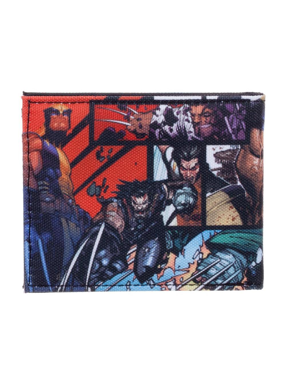 Portefeuille à deux volets imprimé Wolverine de Marvel Comics